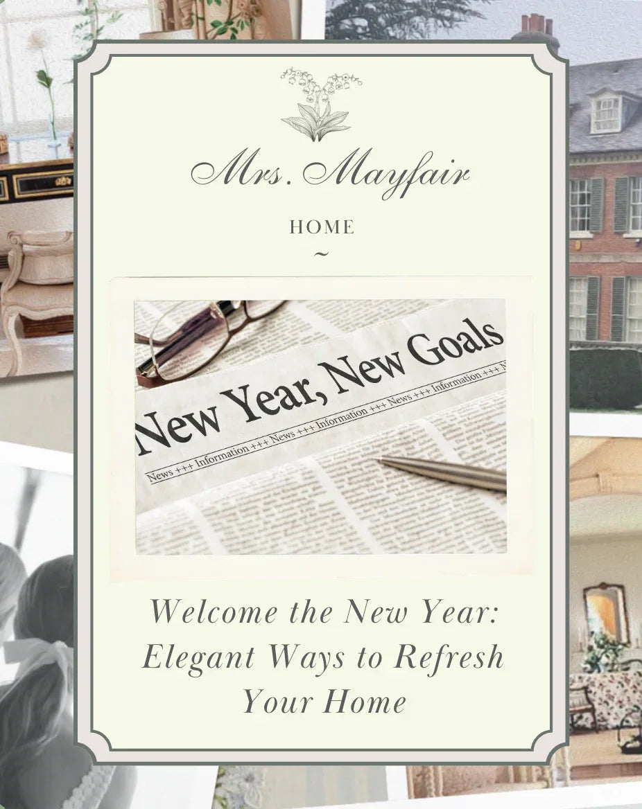 Welcome the New Year: Elegant Ways to Refresh Your Home