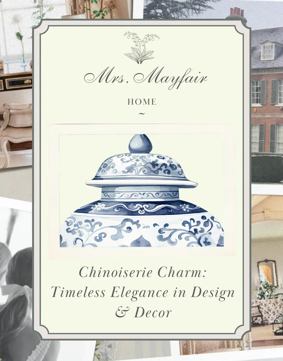 Chinoiserie Charm: Timeless Elegance in Design and Decor - The Mayfair Hall