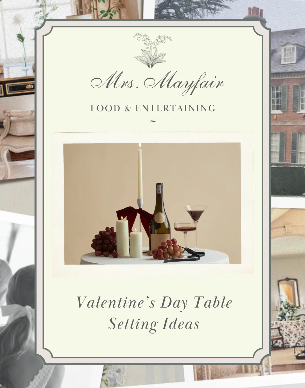 Valentine’s Day Table Setting Ideas