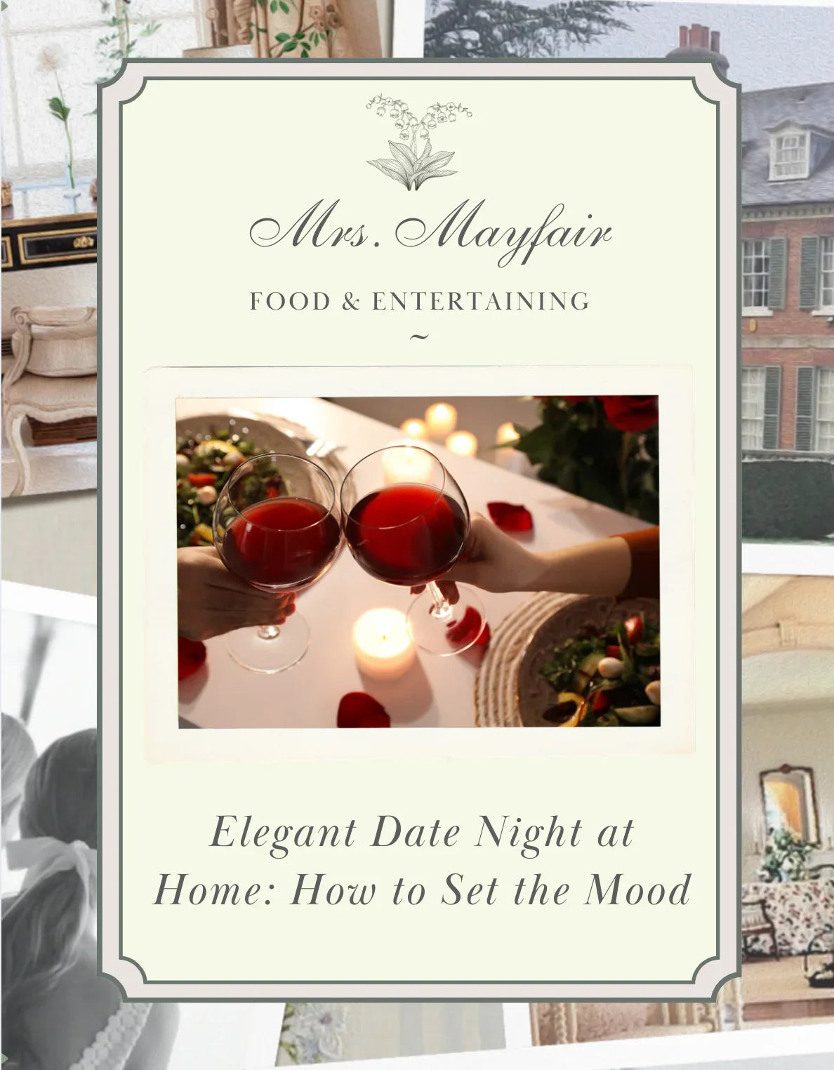 Elegant Date Night at Home: How to Set the Mood