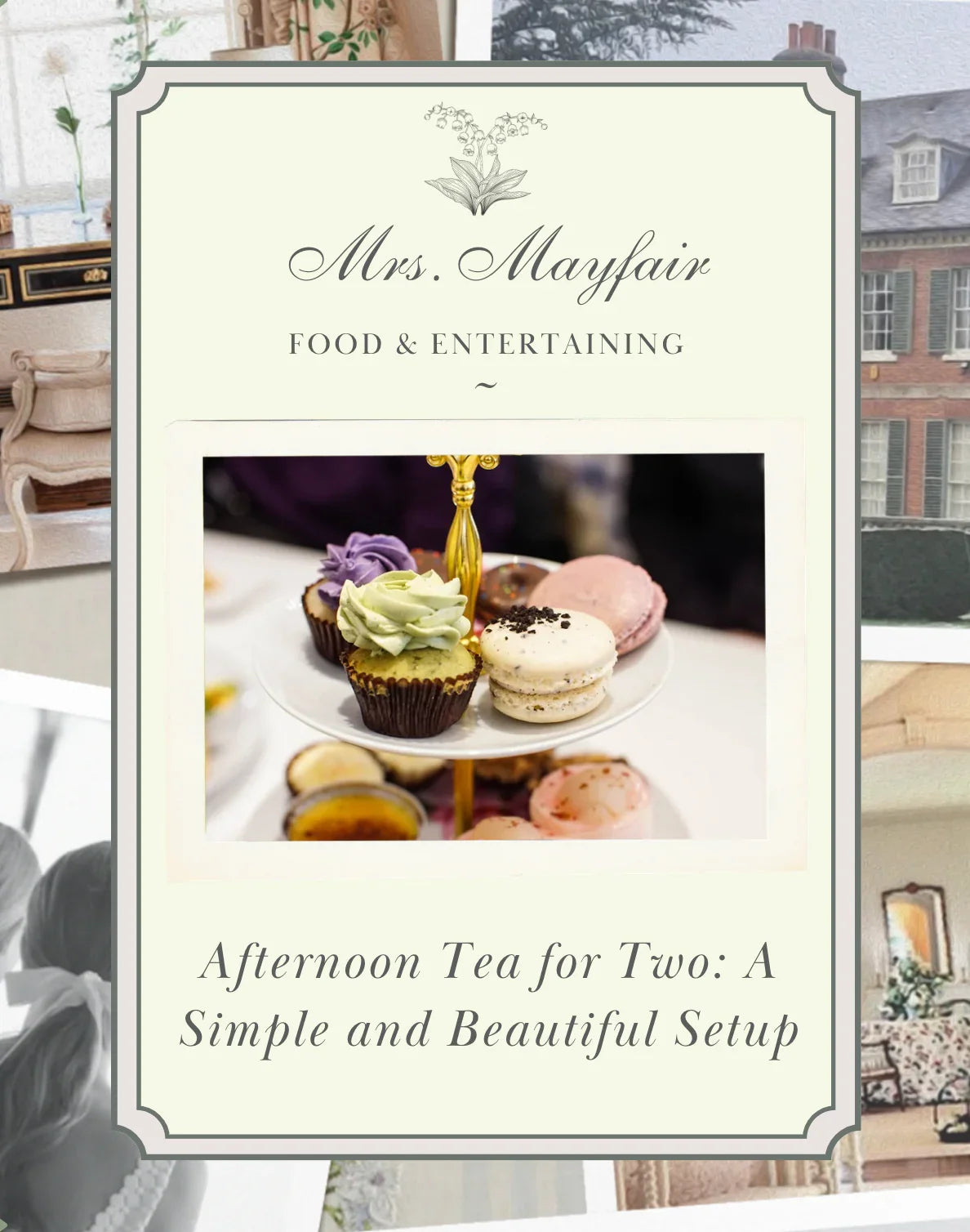 Afternoon Tea for Two: A Simple and Beautiful Setup