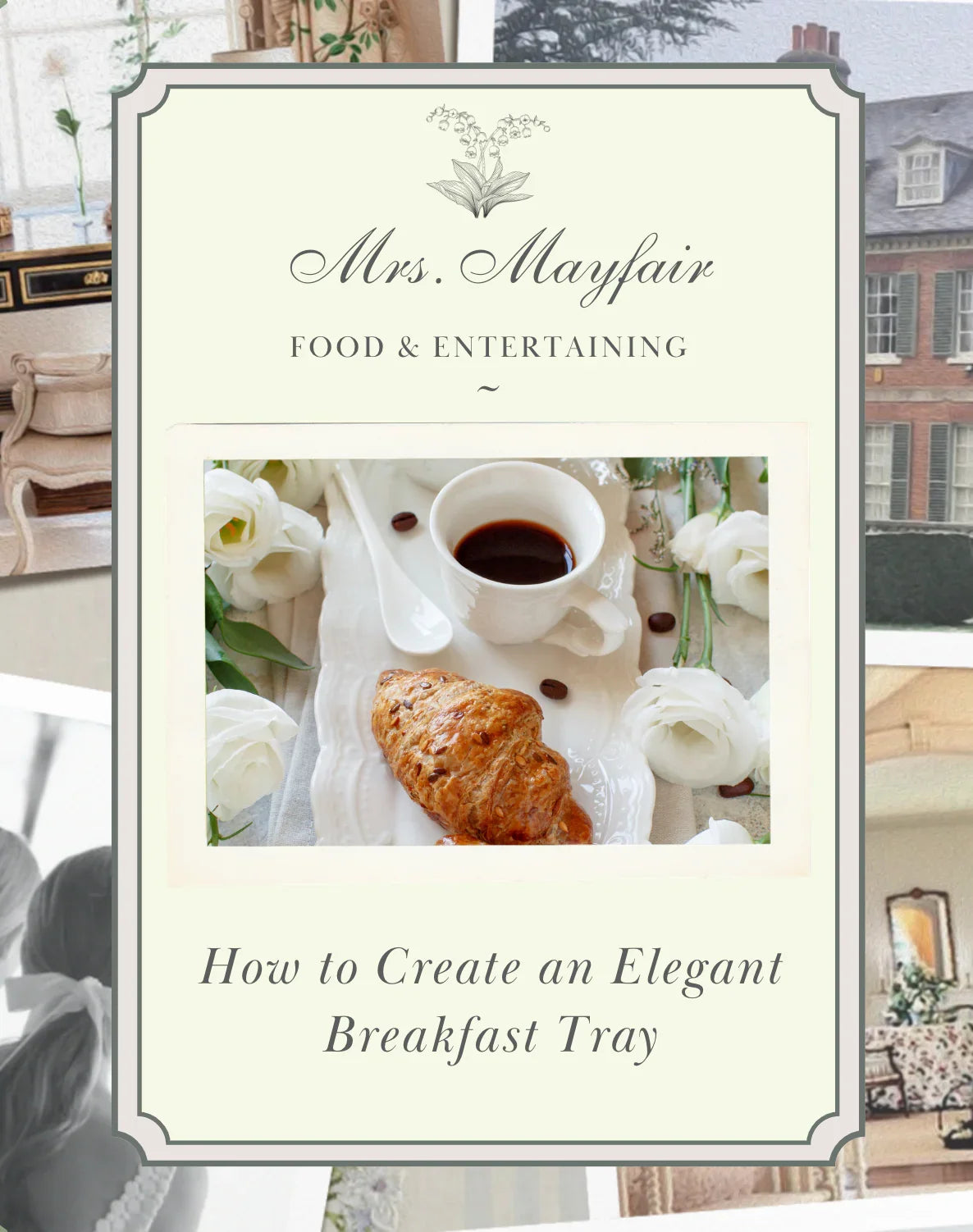 How to Create an Elegant Breakfast Tray