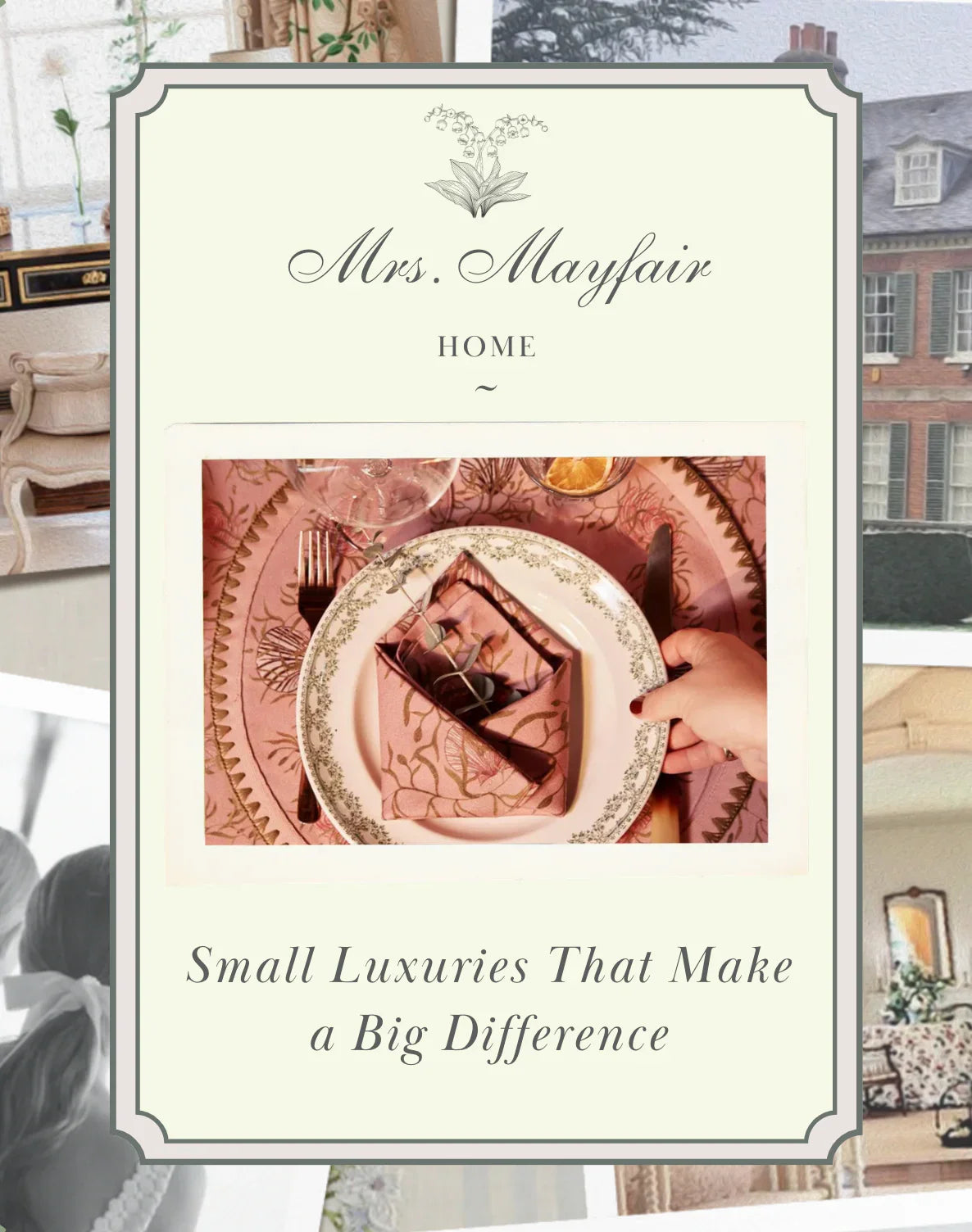 Small Luxuries That Make a Big Difference