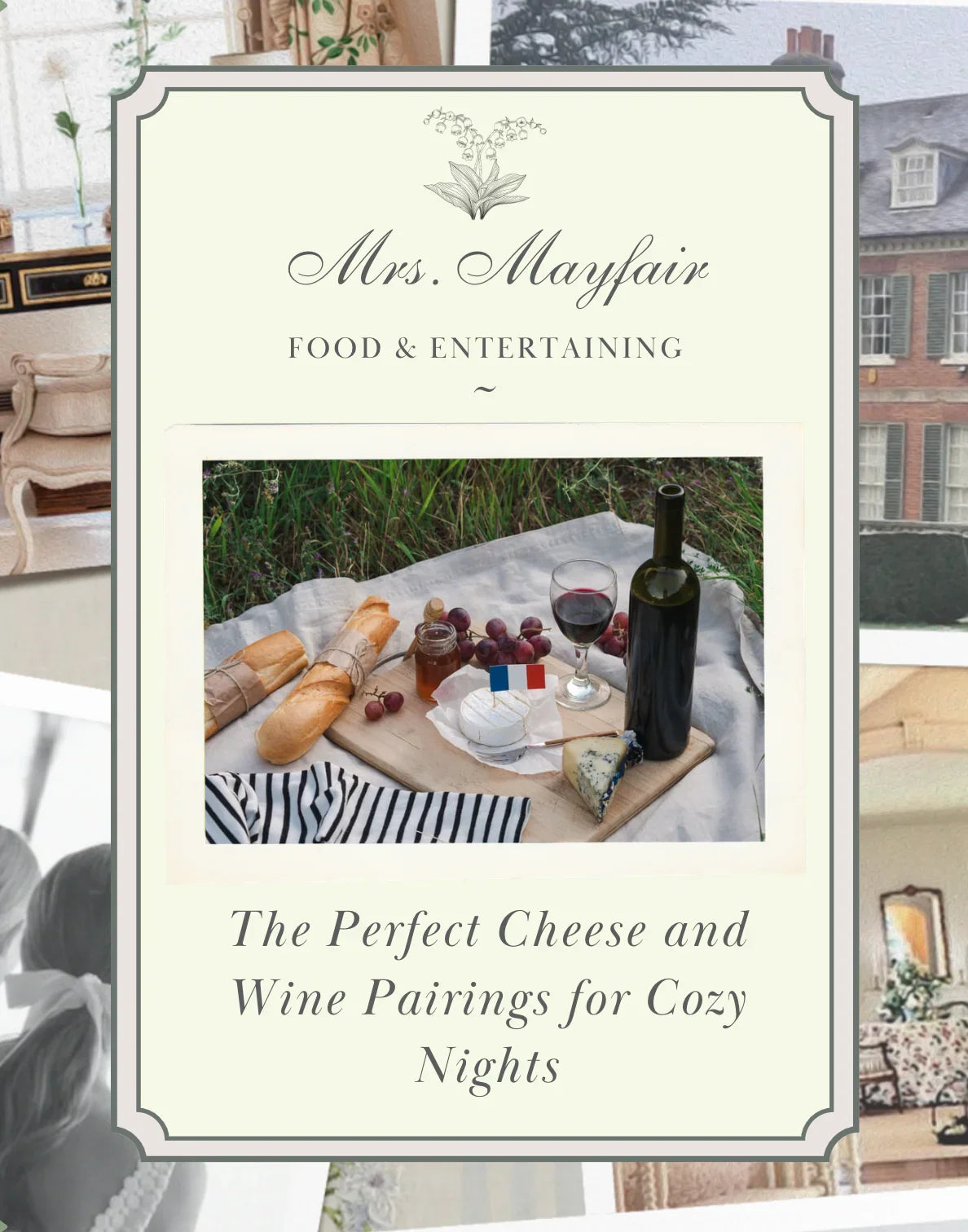The Perfect Cheese and Wine Pairings for Cozy Nights