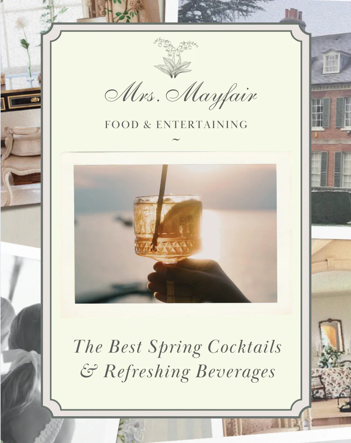 The Best Spring Cocktails & Refreshing Beverages - The Mayfair Hall
