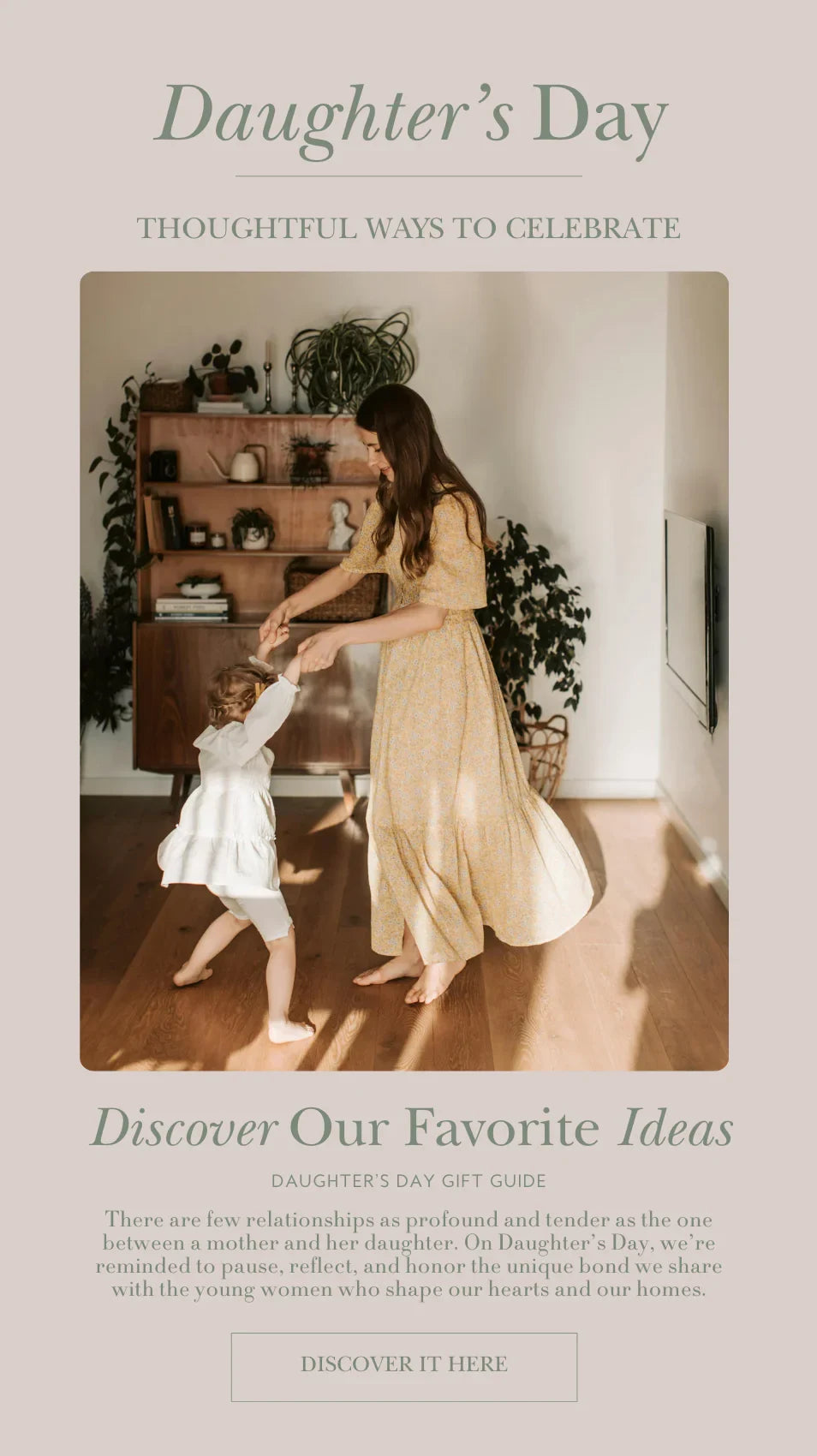 A Daughter’s Day Gift Guide
