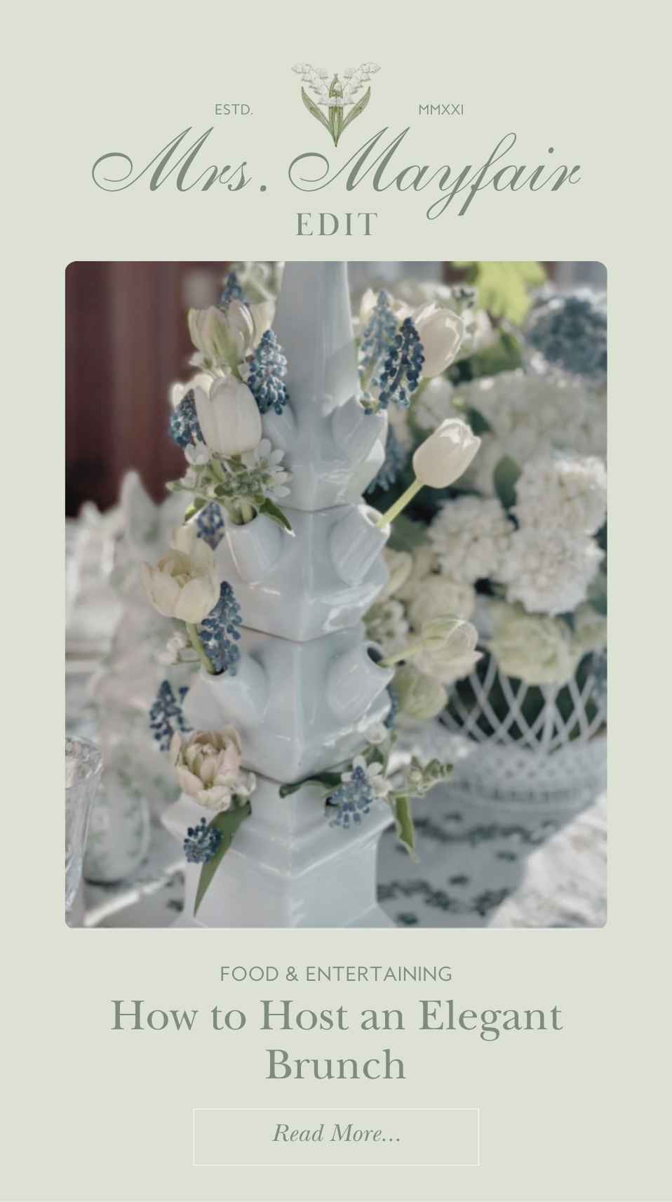 How to Host an Elegant Spring Brunch