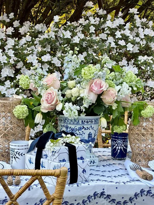 Reversible Lily of the Valley Gift Wrap - The Mayfair Hall