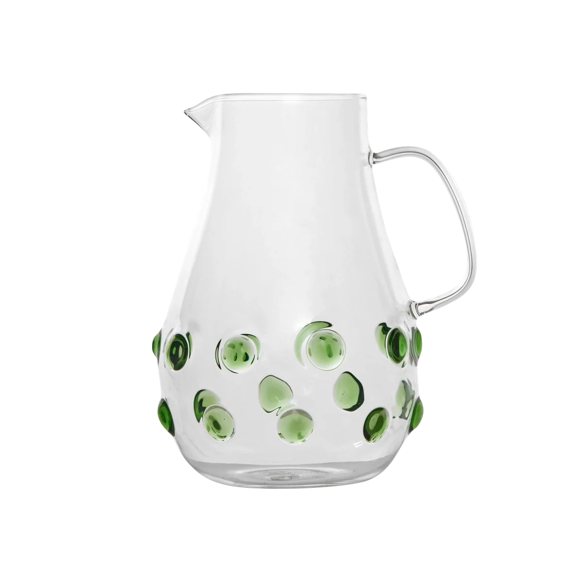 Fantasia Green Glass Pitcher by Tania Bulhões
