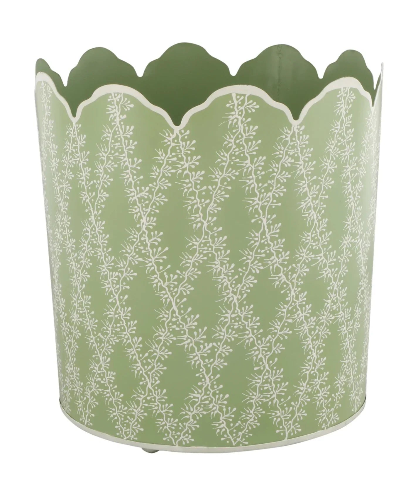 Trellis Floor Planter in Spring Green - The Mayfair Hall
