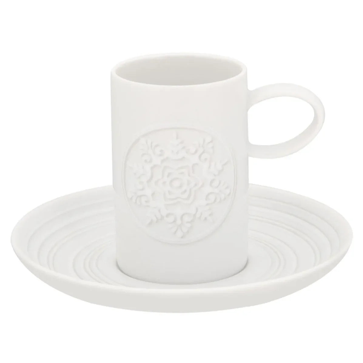 Vista Alegre Ornament Coffee Cups & Saucers (Set of 4) - The Mayfair Hall