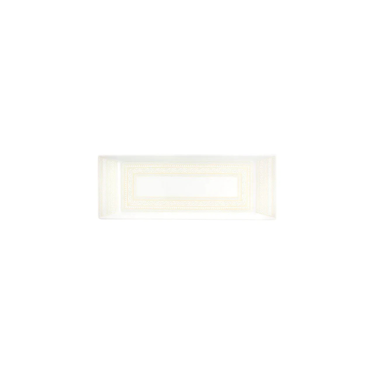 Ivory Porcelain Appetizers Tray - The Mayfair Hall