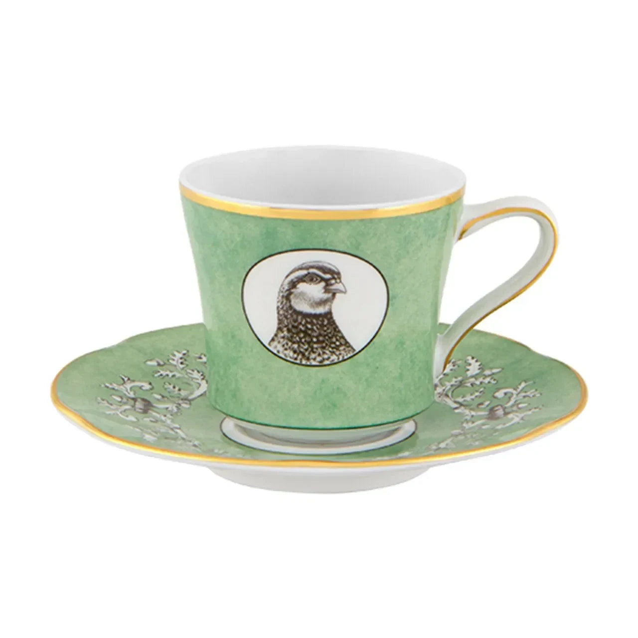 Casa de Alba Porcelain Coffee Cup & Saucer - The Mayfair Hall