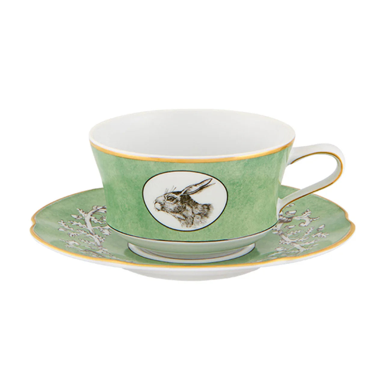 Casa de Alba Porcelain Tea Cup & Saucer - The Mayfair Hall