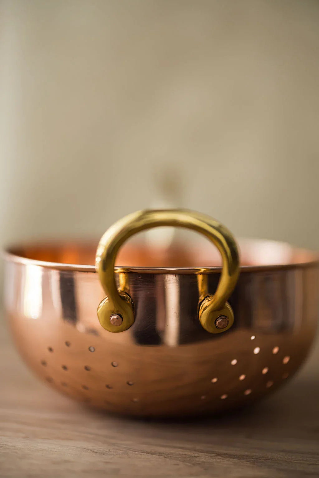 Copper Colander - The Mayfair Hall