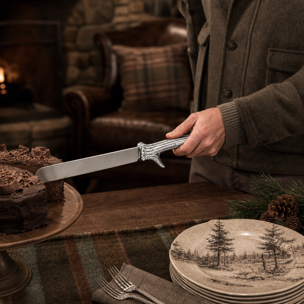 Antler Cake Knife