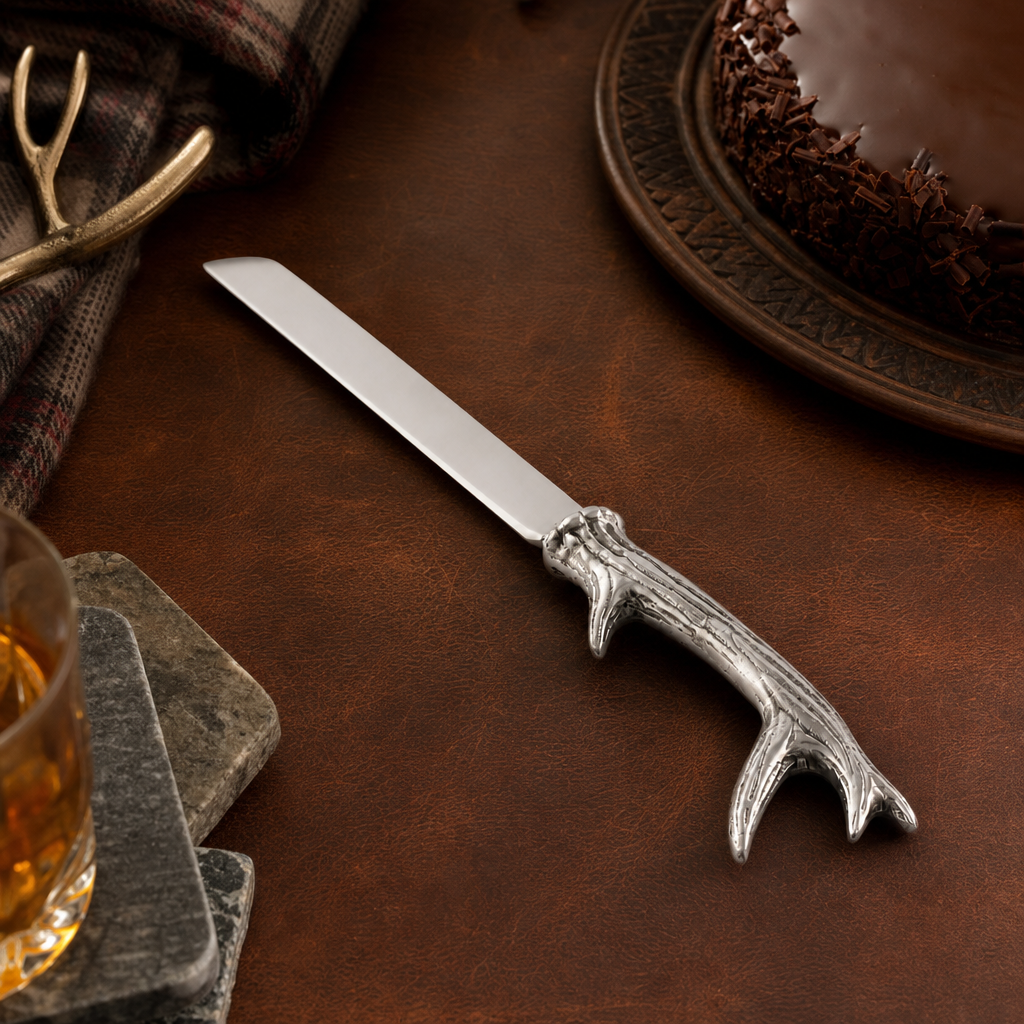 Antler Cake Knife