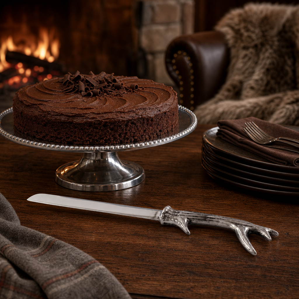 Antler Cake Knife
