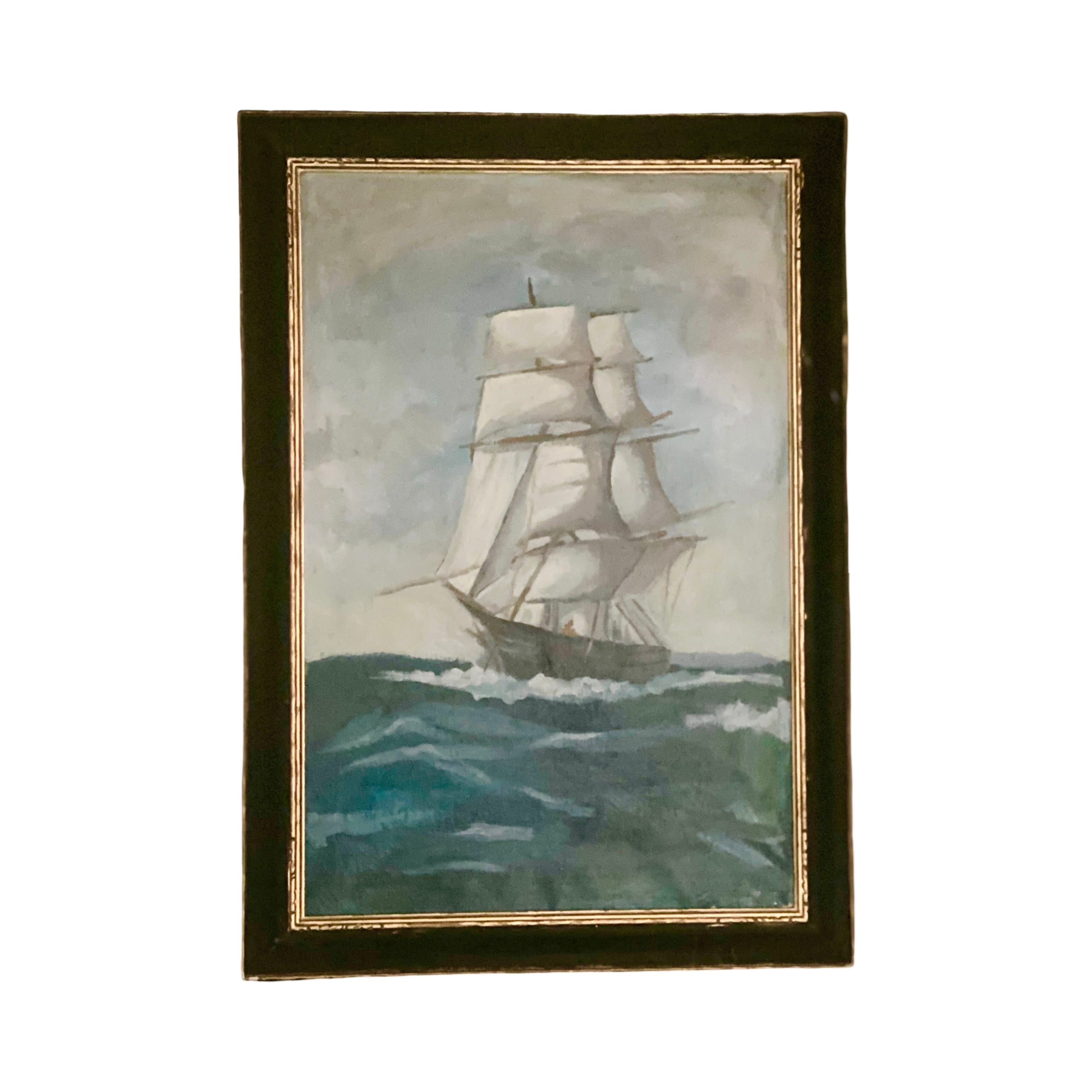 Dana Gibson clipper Ship Painting