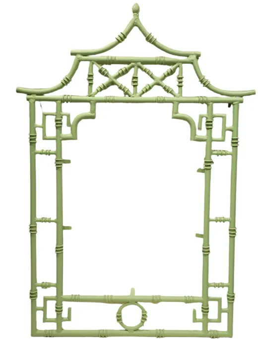 Green Pagoda Mirror - The Mayfair Hall