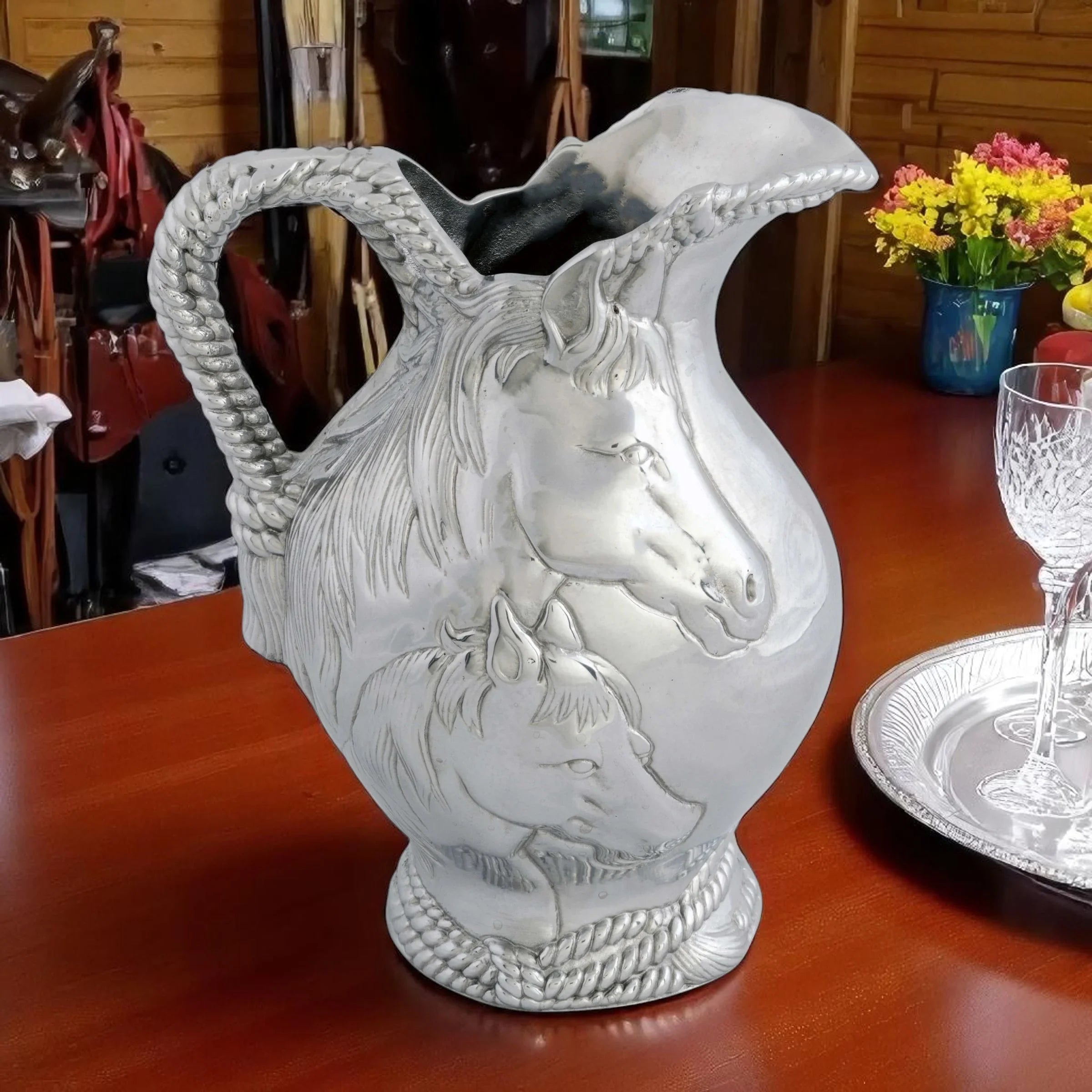 Horse and Rope Pitcher