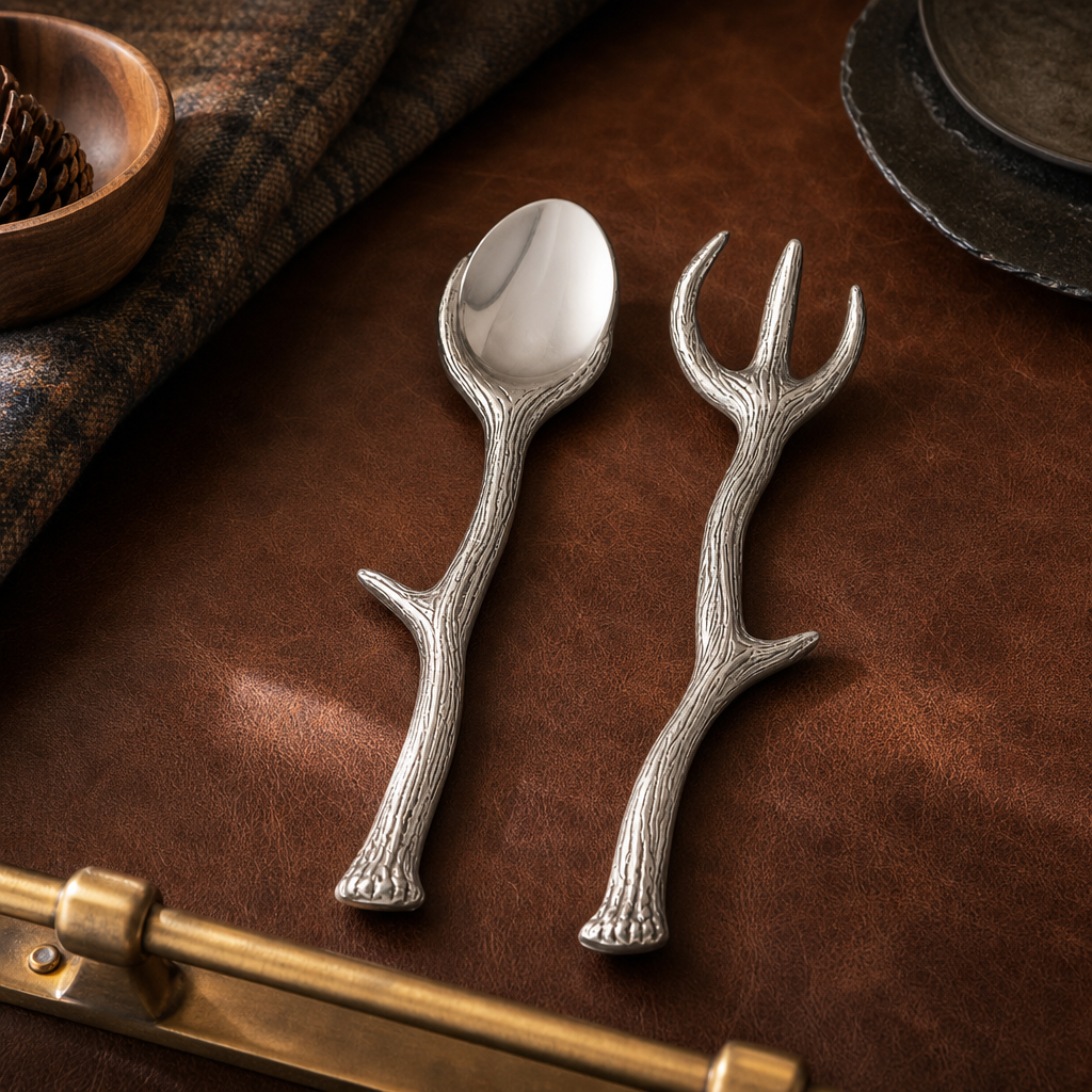 Antler Serving Set