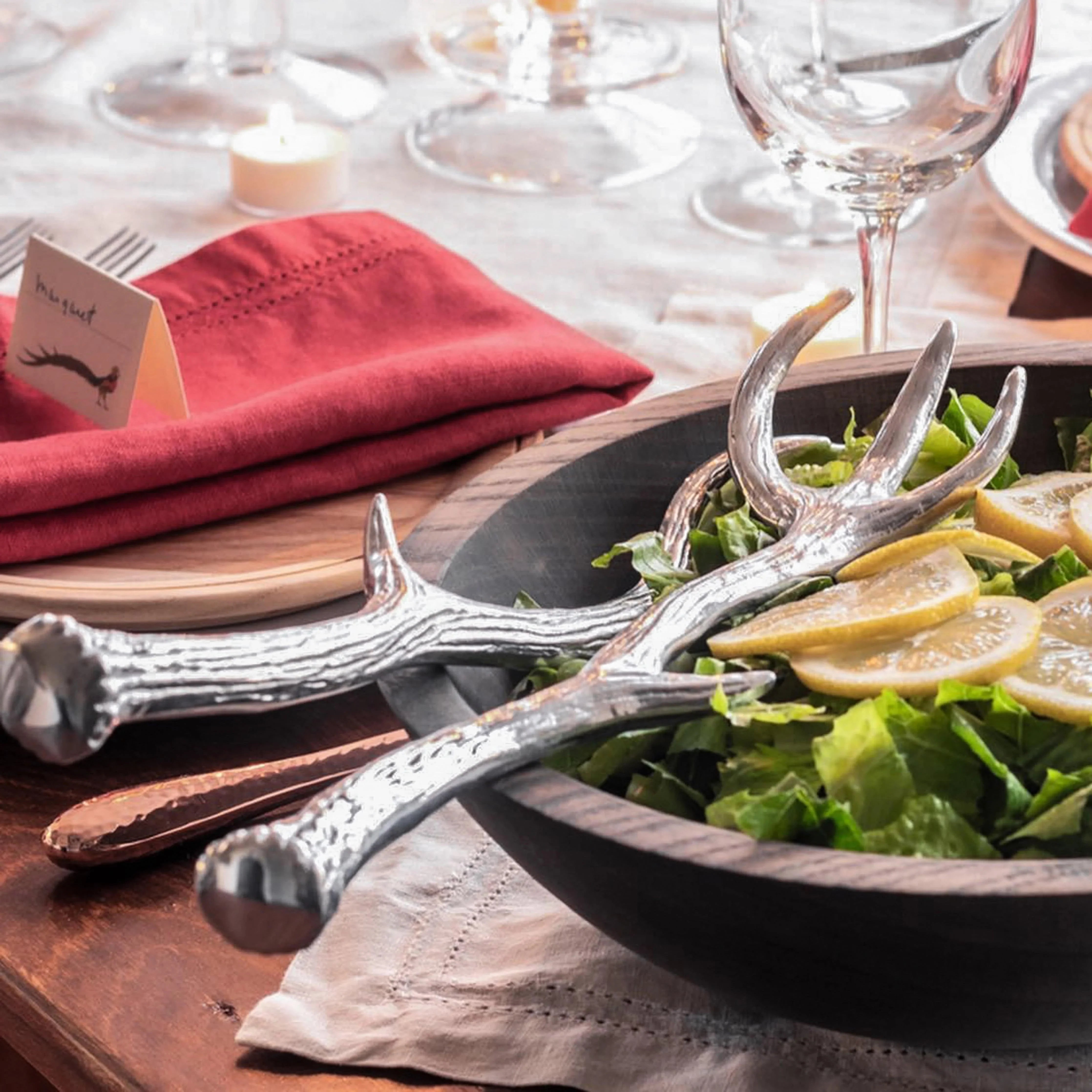 Antler Serving Set