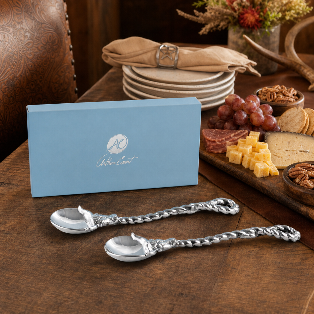 Longhorn Serving Set