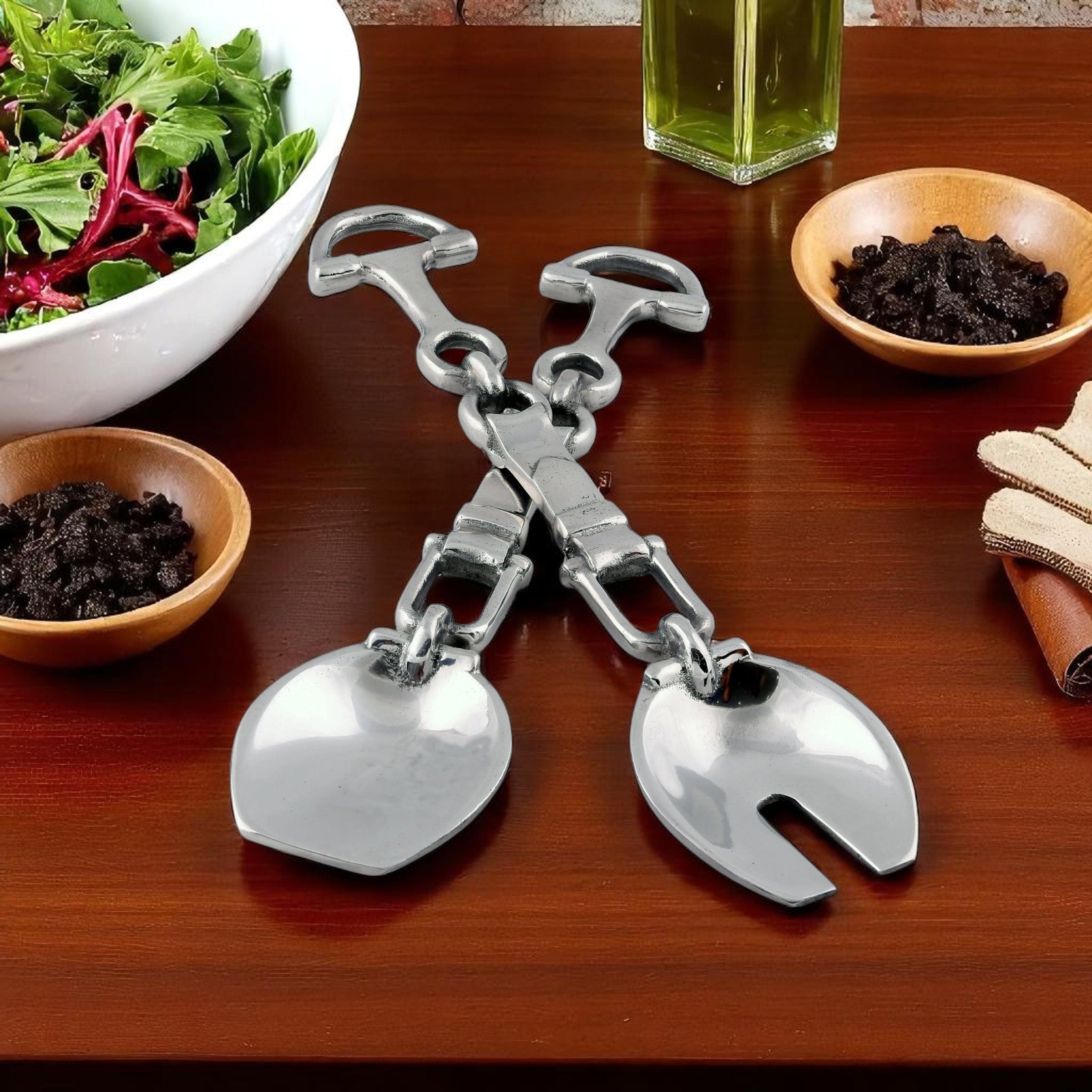Equestrian Serving Set