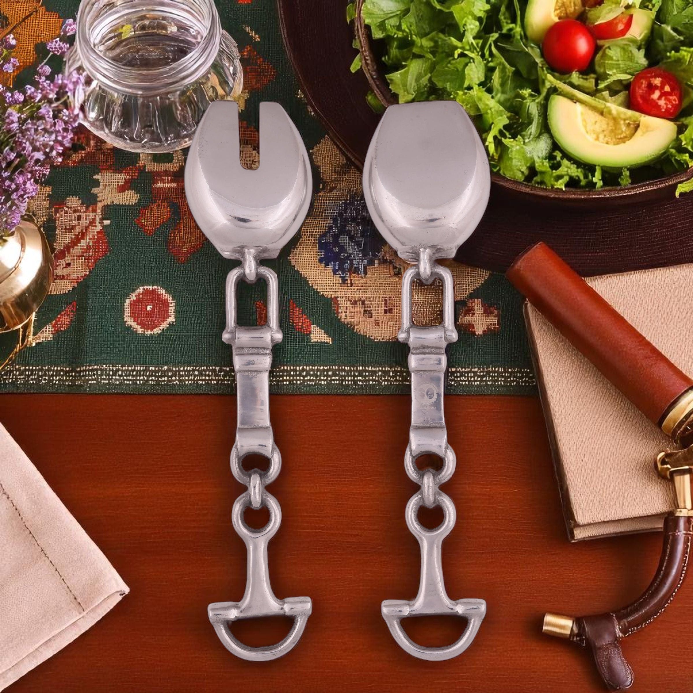 Equestrian Serving Set