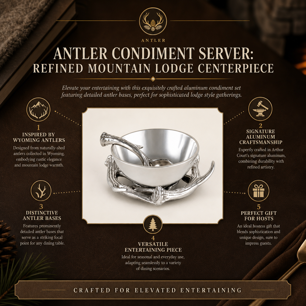 Antler Condiment Server