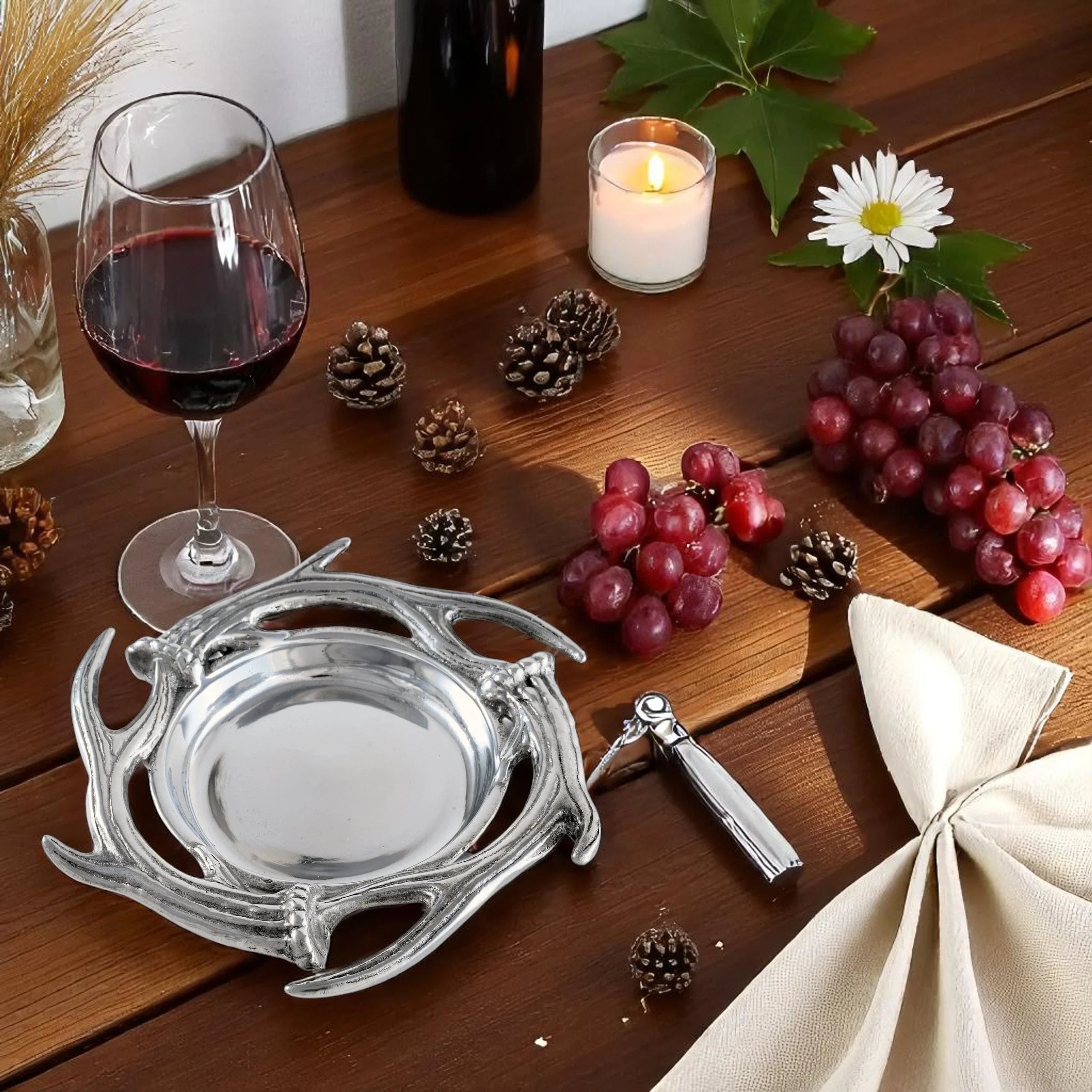Antler Wine Coaster