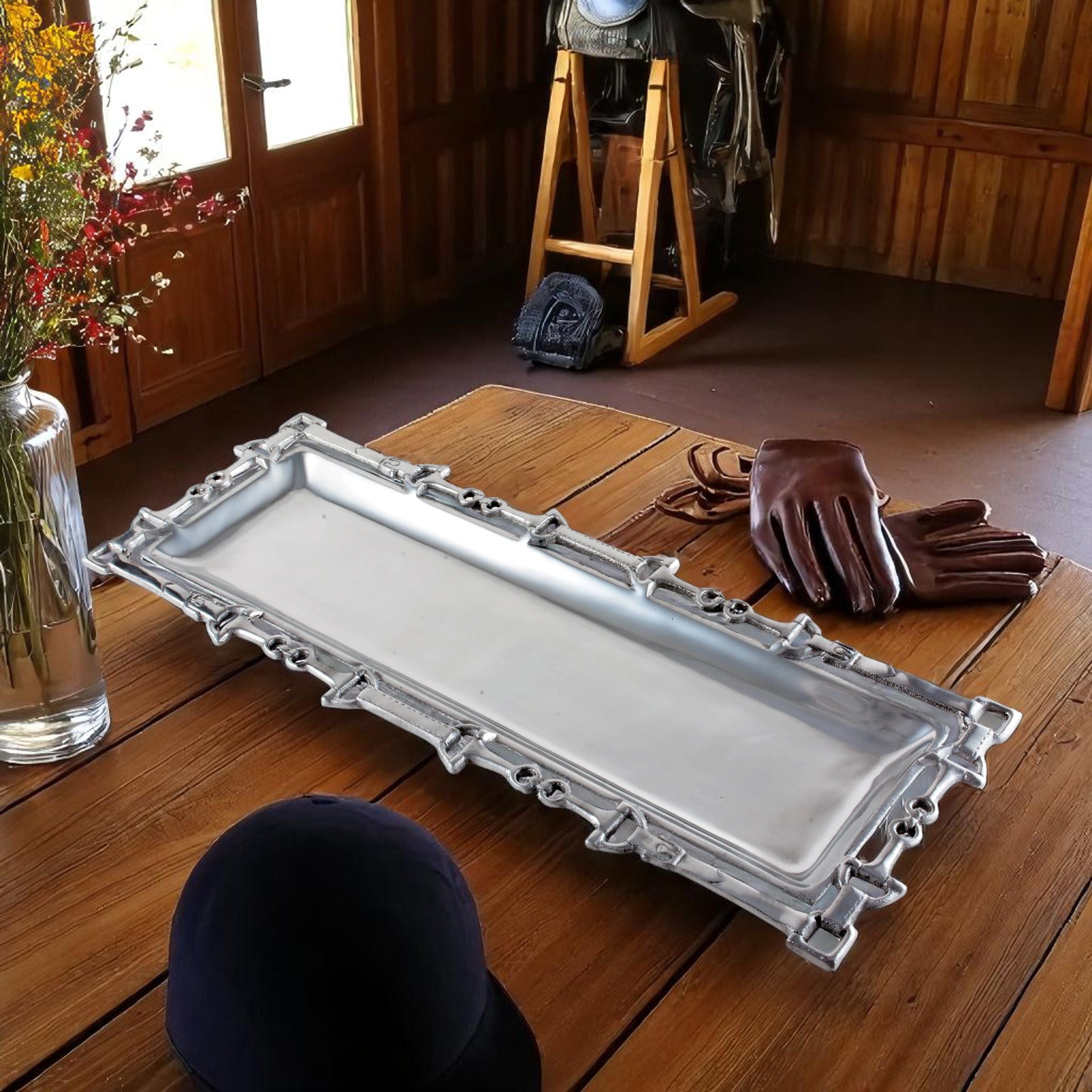 Equestrian Oblong W/Openwork