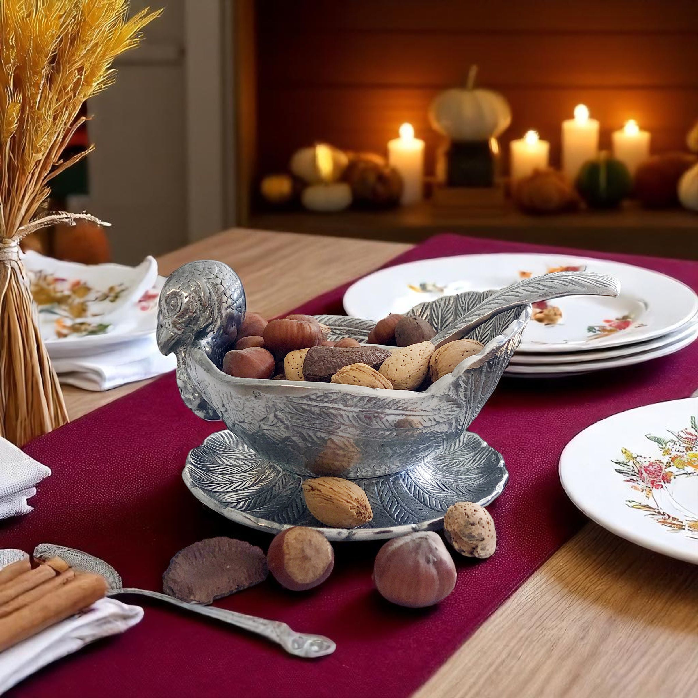 Turkey 3-Piece Condiment Set