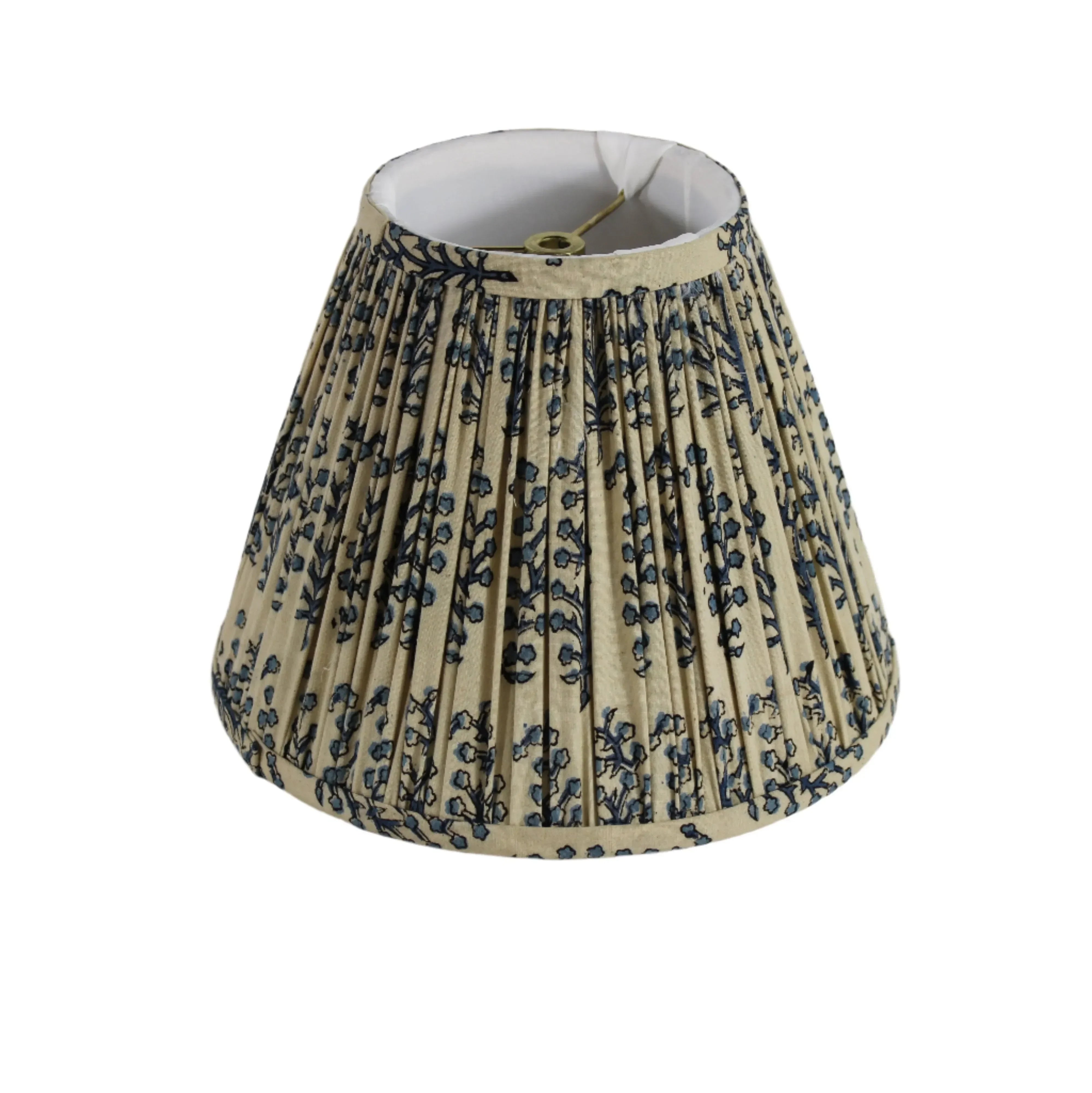 Gathered Empire in Blue Botanical - The Mayfair Hall