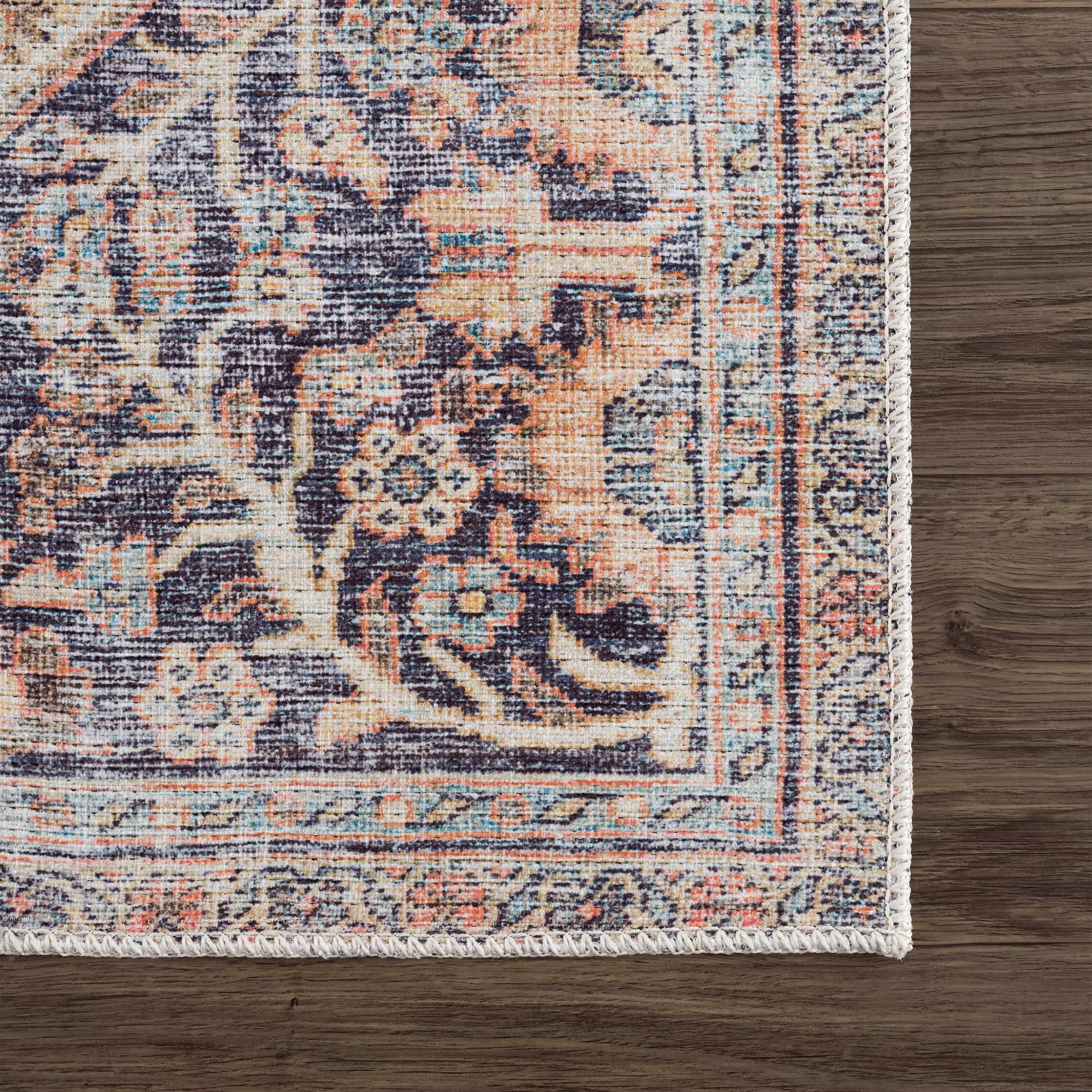Konstantina Washable Traditional Rug - Limited Edition - The Mayfair Hall