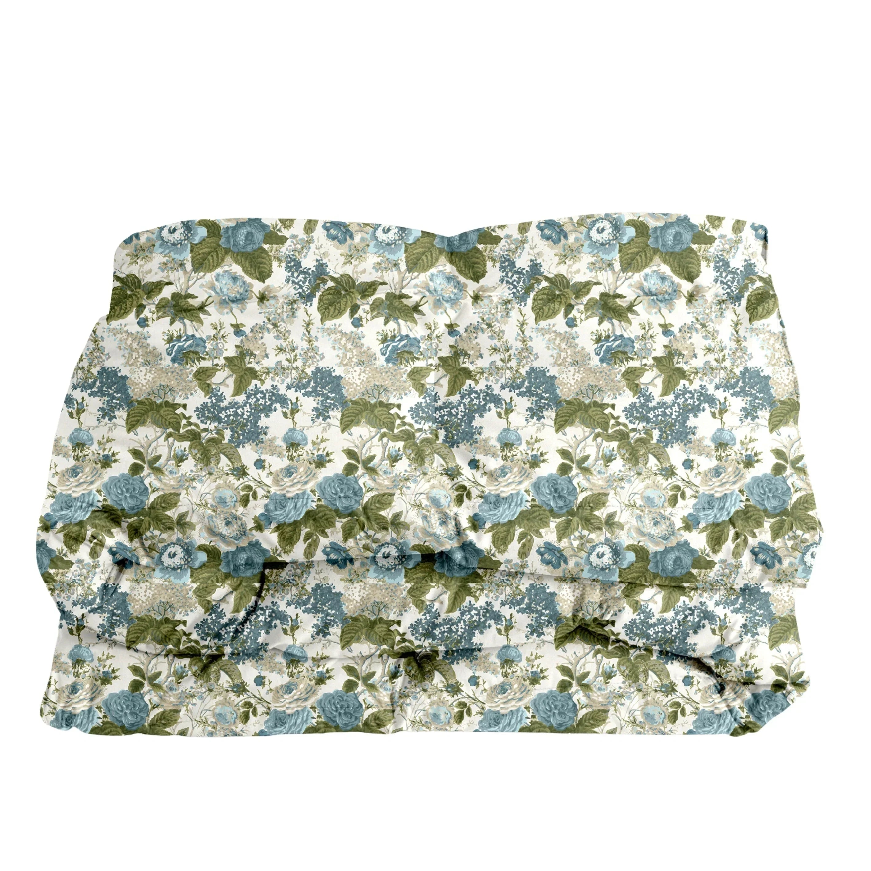 Georgia in Blue & Green Comforter - The Mayfair Hall