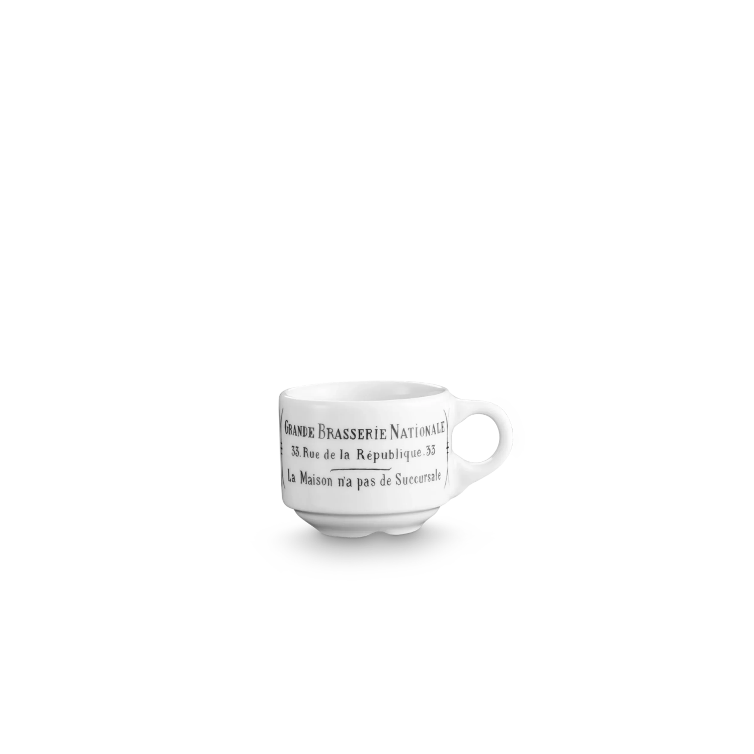 Brasserie Cups, Set of 4 - The Mayfair Hall