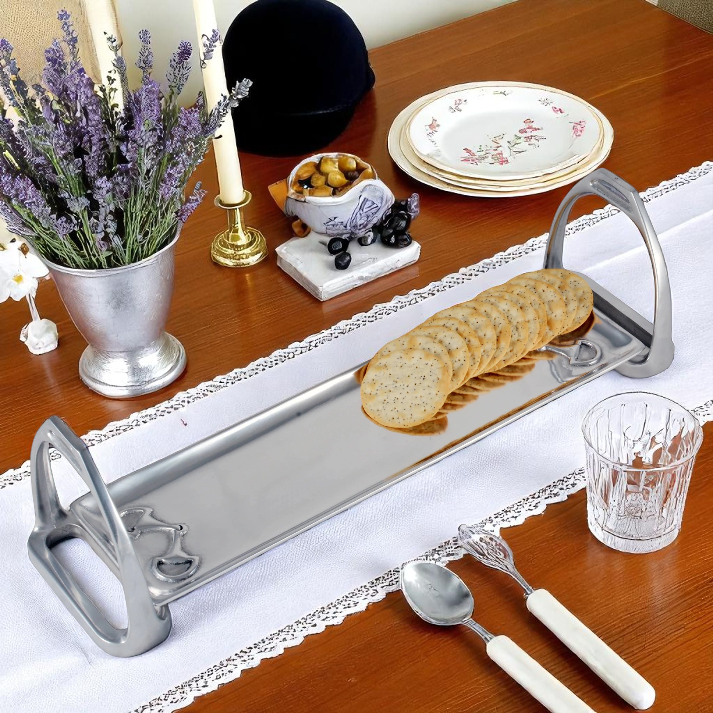 Equestrian Stirrup Tray - Small