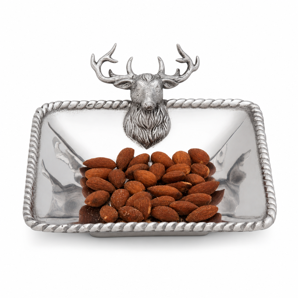 Elk Head Nut Bowl