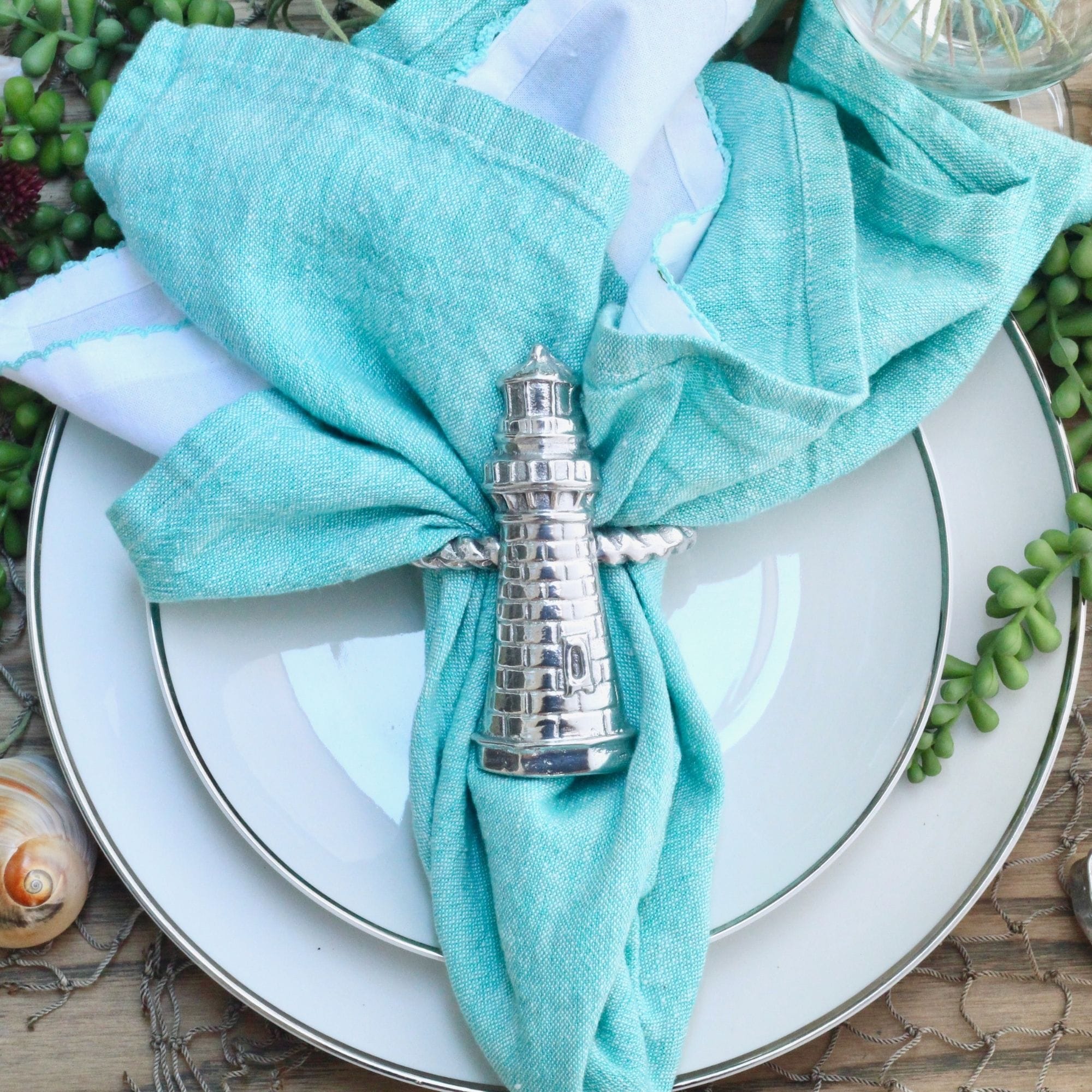 Lighthouse Napkin Rings
