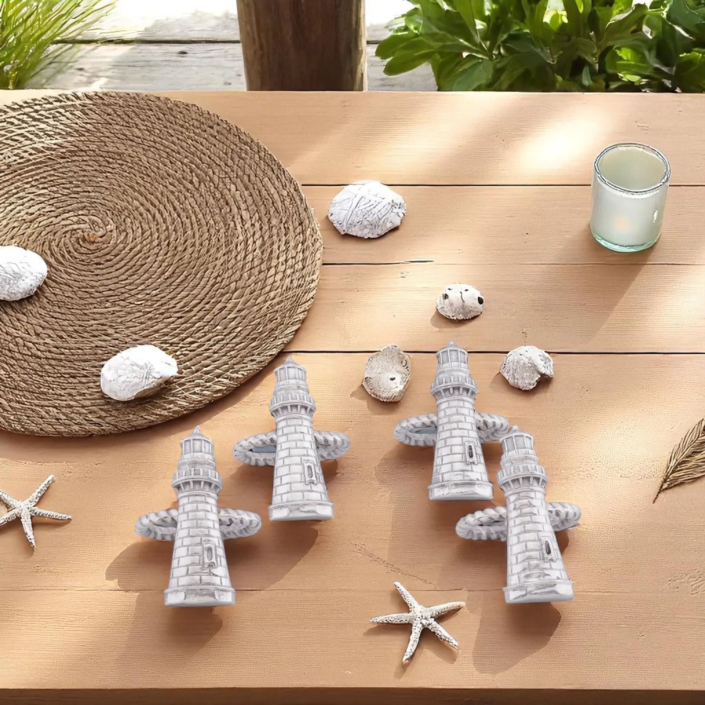 Lighthouse Napkin Rings