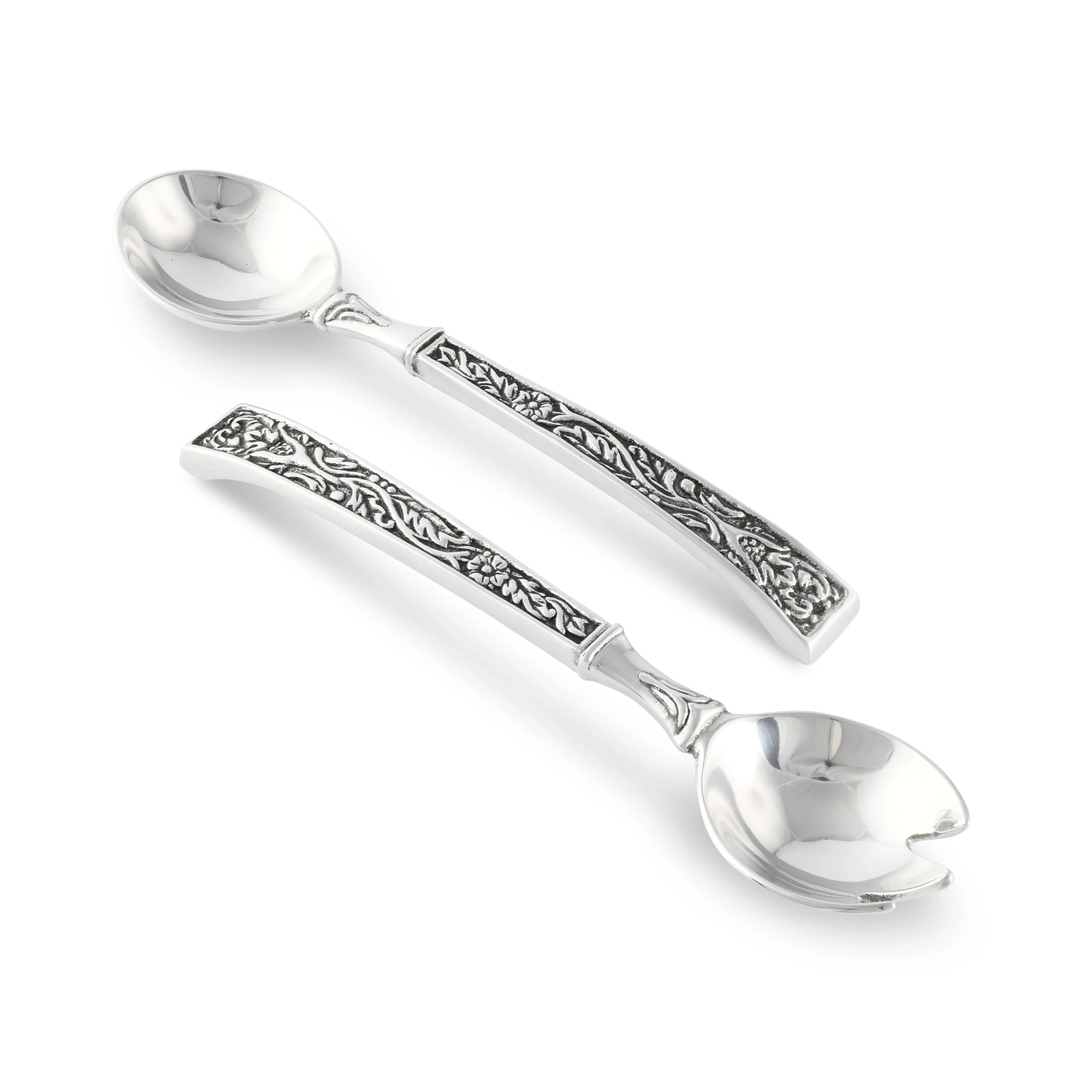 Pine Cone Forest Salad Bowl Set with Servers