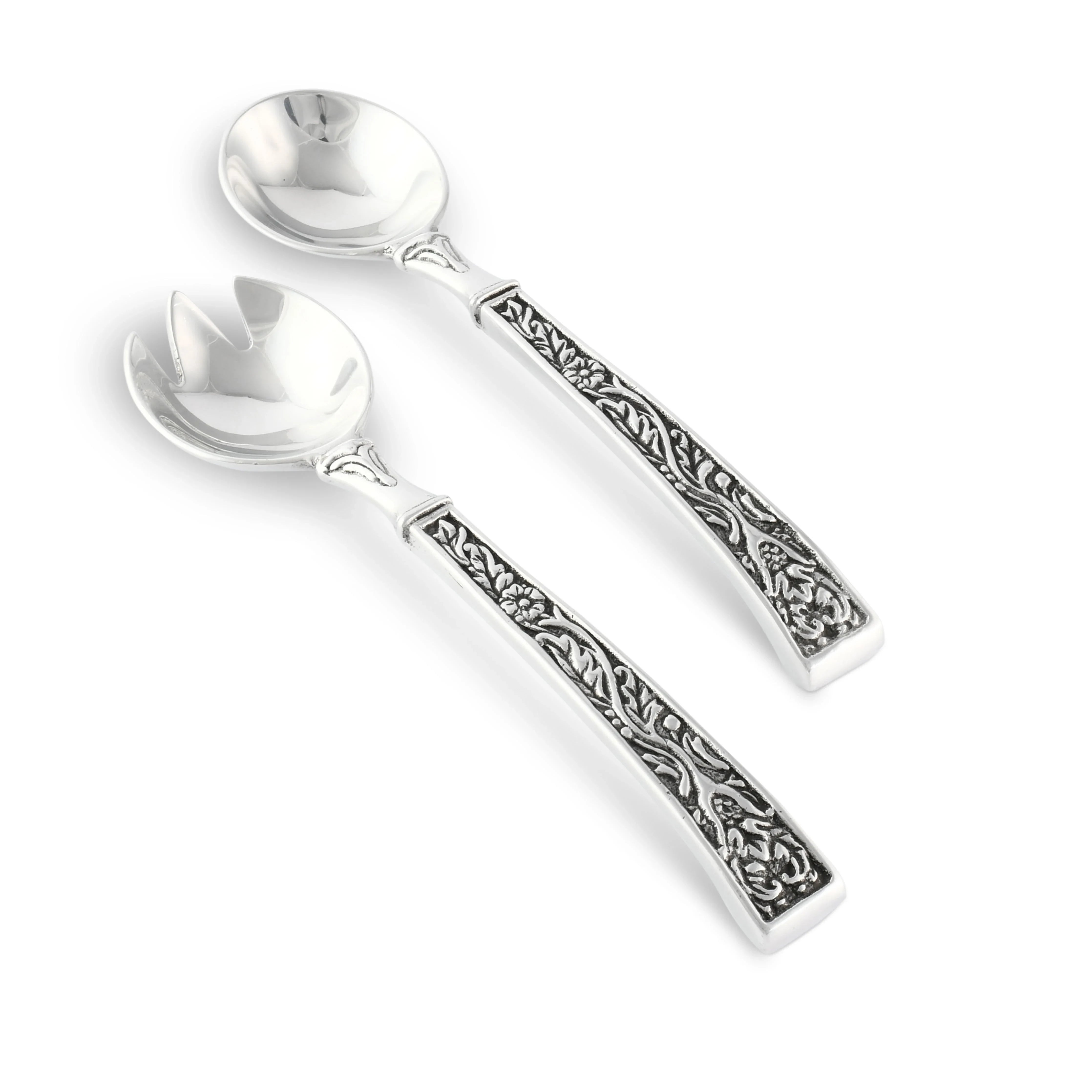 Pine Cone Forest Salad Bowl Set with Servers