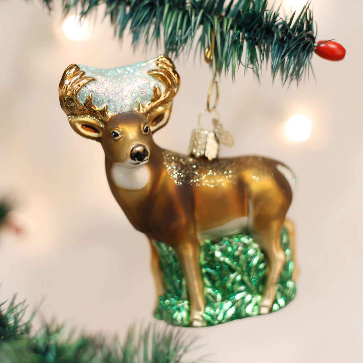Whitetail Deer Ornament by Old World Christmas