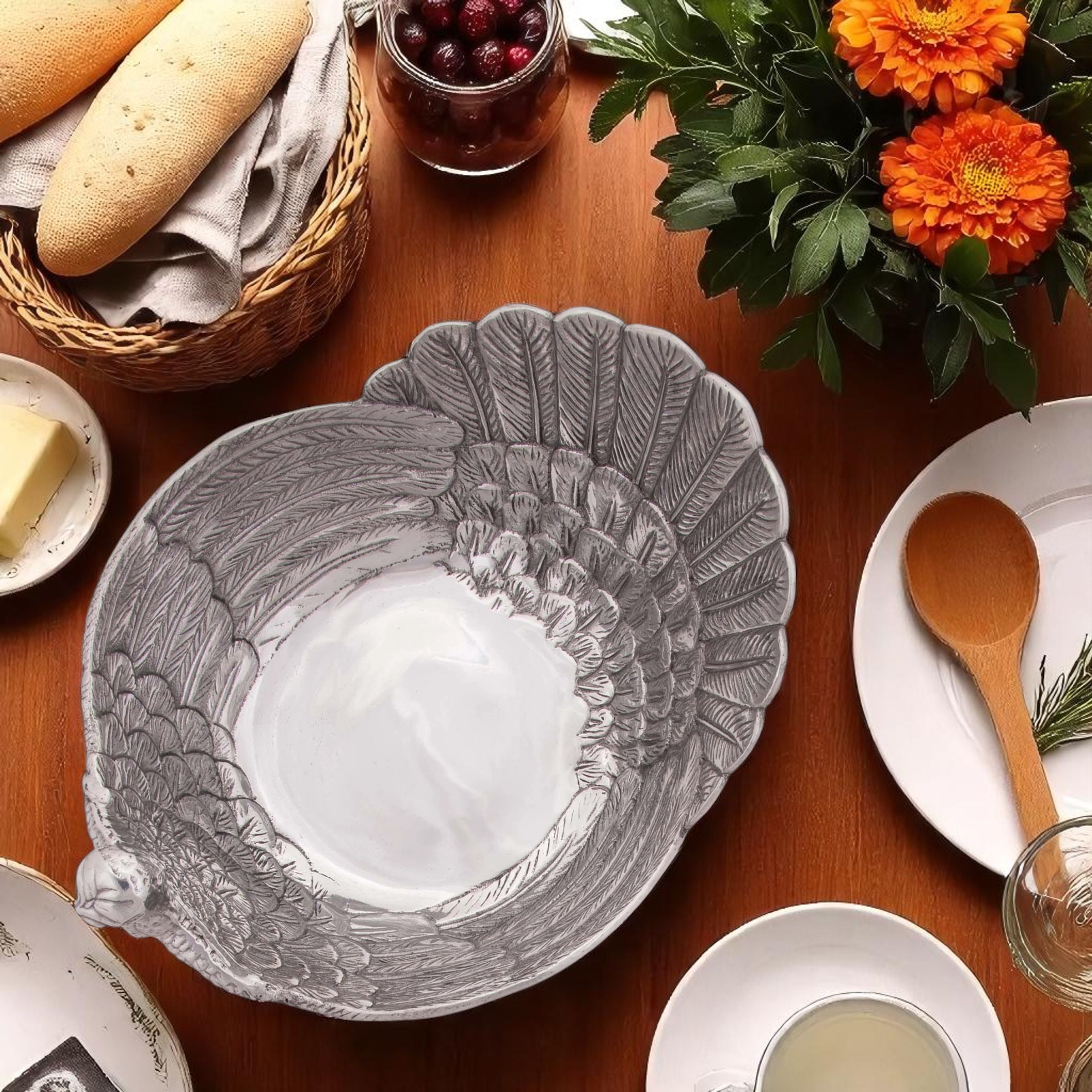 Turkey Salad Serving Bowl