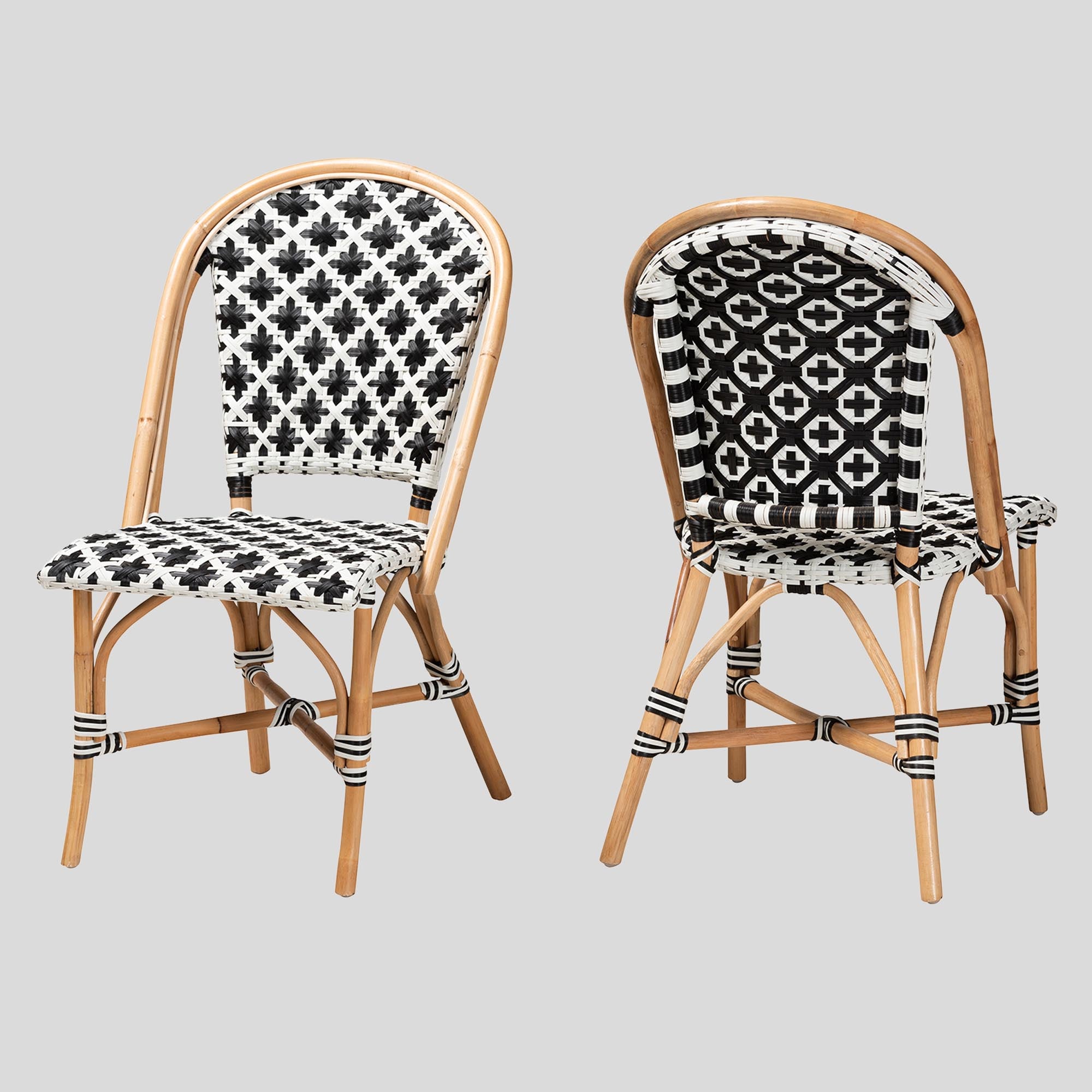 Jodie Rattan 2-Piece Bistro Chair Set