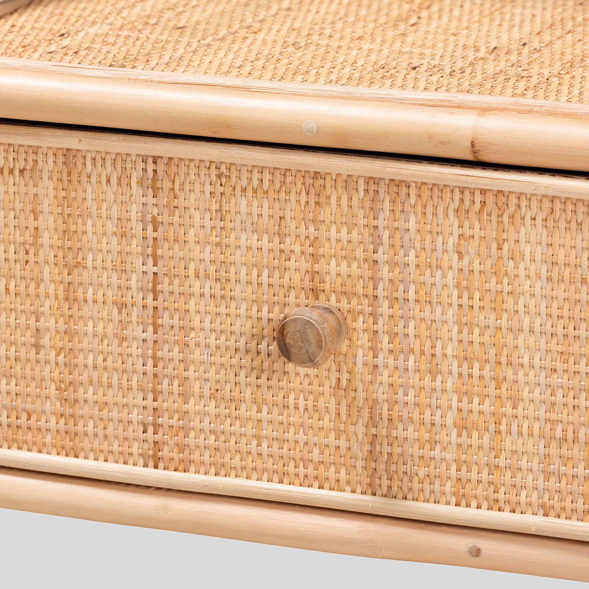 Raja Rattan 1-Drawer Nightstand