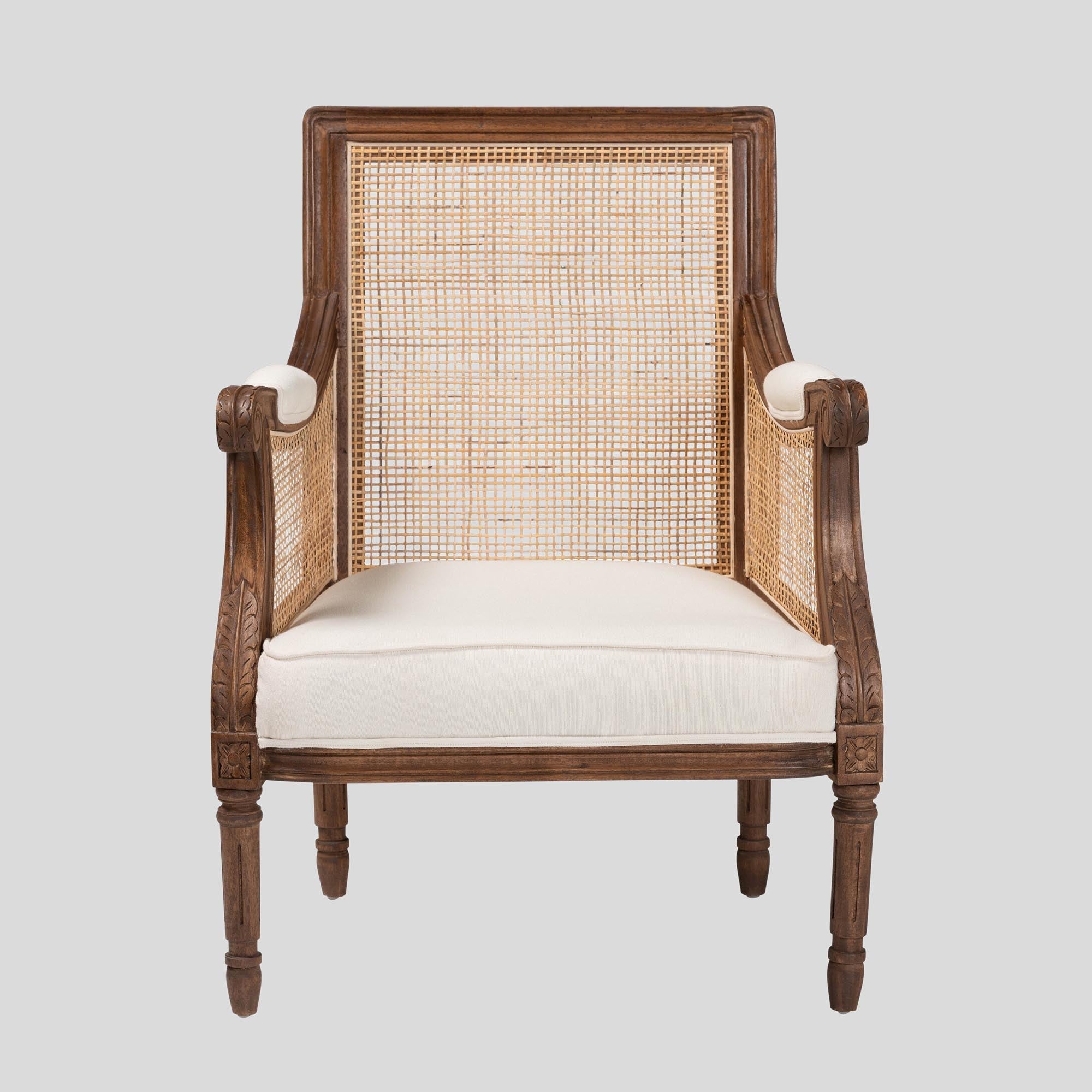 Zaina Wood Accent Chair