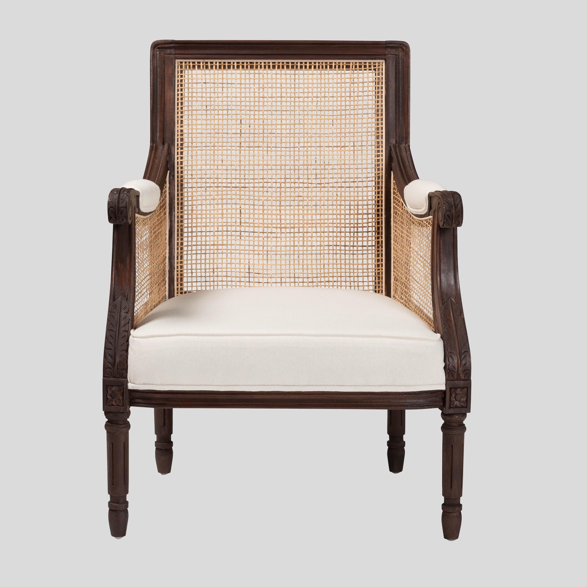 Zaina Wood Accent Chair